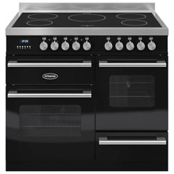 Britainnia RC-10XGI-DE Delphi Modern Induction Hob Range Cooker Black